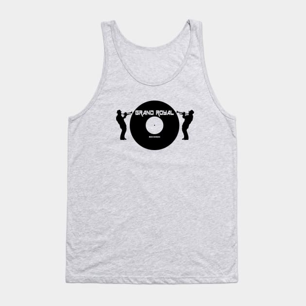 Grand Royal - Black Tank Top by ilrokery